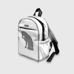 Детский рюкзак QR Кот Версия 2, цвет: 3D-принт — фото 2