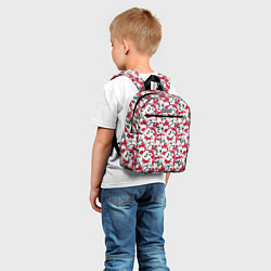 Детский рюкзак Французский Бульдог French, цвет: 3D-принт — фото 2