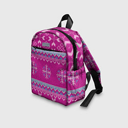 Детский рюкзак Свитер со снежинками, цвет: 3D-принт — фото 2