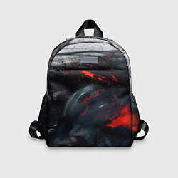 Детский рюкзак ЧЁРНЫЙ СИМБИОТ ГРАНЖ BLACK MONSTER, цвет: 3D-принт