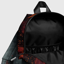 Детский рюкзак TES SKYRIM DOVAHKIN FLAME ДРАКОНОРОЖДЕННЫЙ, цвет: 3D-принт — фото 2