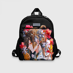 Детский рюкзак Чжун Ли в цветах Genshin impact, цвет: 3D-принт
