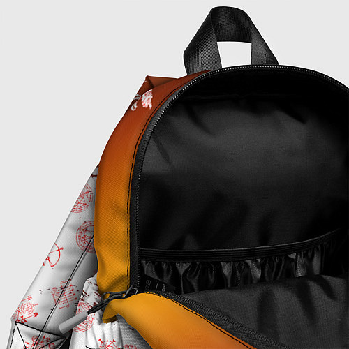 Детский рюкзак RUNES DOOM LOGO / 3D-принт – фото 4