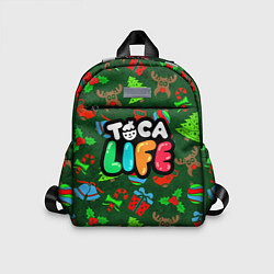 Детский рюкзак Toca Boca New Year, цвет: 3D-принт