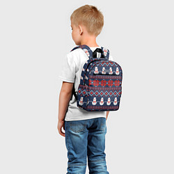Детский рюкзак Christmas Background, цвет: 3D-принт — фото 2