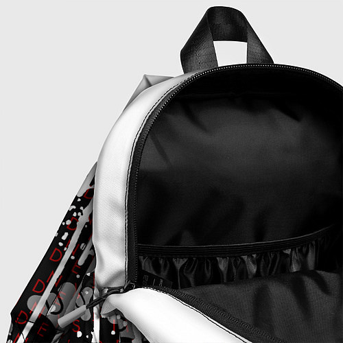 Детский рюкзак Destiny Подтеки красок / 3D-принт – фото 4