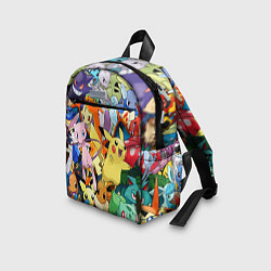 Детский рюкзак АНИМЕ, ПОКЕМОНЫ ВСЕ ПЕРСОНАЖИ POKEMON, цвет: 3D-принт — фото 2