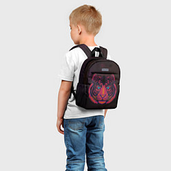 Детский рюкзак Тигр Tiger голова, цвет: 3D-принт — фото 2