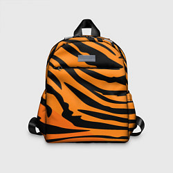 Детский рюкзак Шкура шерсть тигра, цвет: 3D-принт