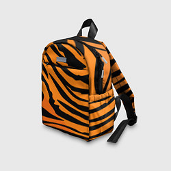 Детский рюкзак Шкура шерсть тигра, цвет: 3D-принт — фото 2