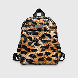 Детский рюкзак Шкура тигра символ года 2022, цвет: 3D-принт