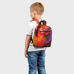 Детский рюкзак Акварельная Феерия, цвет: 3D-принт — фото 2