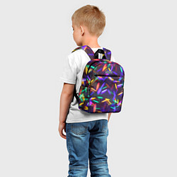 Детский рюкзак Новогодние Фонарики, цвет: 3D-принт — фото 2