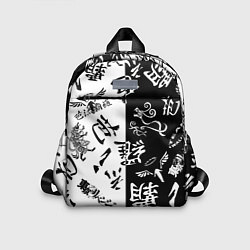 Детский рюкзак Tokyo Revengers Black & White, цвет: 3D-принт