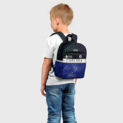 Детский рюкзак FC Chelsea London ФК Челси Лонон, цвет: 3D-принт — фото 2