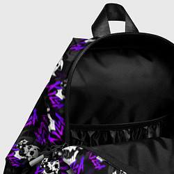 Детский рюкзак JOJO KILLER QUEEN КОРОЛЕВА УБИЙЦА УЗОР, цвет: 3D-принт — фото 2