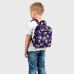 Детский рюкзак JOJO KILLER QUEEN КОРОЛЕВА УБИЙЦА УЗОР, цвет: 3D-принт — фото 2