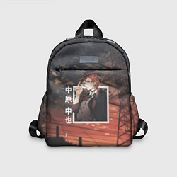 Детский рюкзак Чуя Накахара Chuuya Nakahara в очках, цвет: 3D-принт