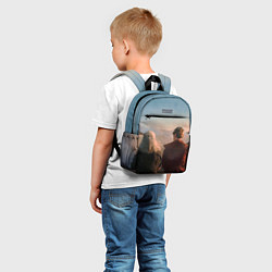 Детский рюкзак Ведьмак и Лютик, цвет: 3D-принт — фото 2