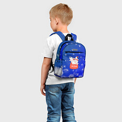 Детский рюкзак Коты в новогоднем мешочке, цвет: 3D-принт — фото 2