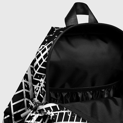 Детский рюкзак BMW следы шин / 3D-принт – фото 4