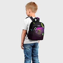 Детский рюкзак Яркая геометрия, цвет: 3D-принт — фото 2