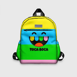 Детский рюкзак Toca Boca Logo Тока Бока, цвет: 3D-принт