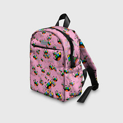 Детский рюкзак Toca Boca logo pink Тока Бока, цвет: 3D-принт — фото 2
