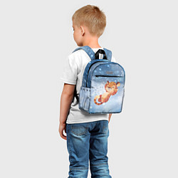 Детский рюкзак Довольный тигренок Новогодний, цвет: 3D-принт — фото 2