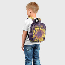 Детский рюкзак Цветок заката Абстракция 535-332-32-63, цвет: 3D-принт — фото 2