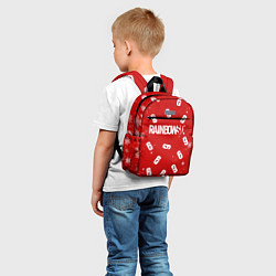 Детский рюкзак НОВОГОДНИЙ СВИТЕР RAINBOW SIX SIEGE, цвет: 3D-принт — фото 2
