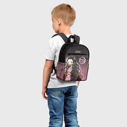 Детский рюкзак НЕЗУКО NEZUKO SLAYER, цвет: 3D-принт — фото 2