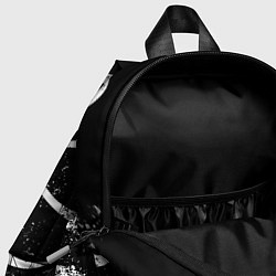 Детский рюкзак ТАТУИРОВКА ДРАКЕНА WHITE AND BLACK, цвет: 3D-принт — фото 2