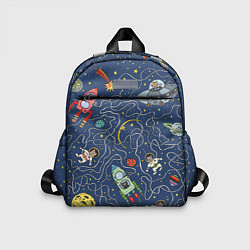 Детский рюкзак Космокотята, цвет: 3D-принт