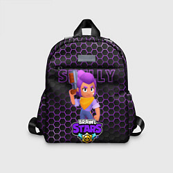 Детский рюкзак Шелли BRAWL STARS соты, цвет: 3D-принт