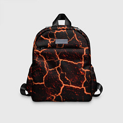 Детский рюкзак Раскаленная лаваhot lava, цвет: 3D-принт
