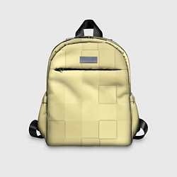 Детский рюкзак Золотые квадраты, цвет: 3D-принт