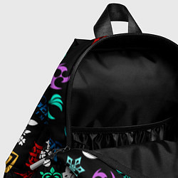 Детский рюкзак Электро стихия Геншин, цвет: 3D-принт — фото 2