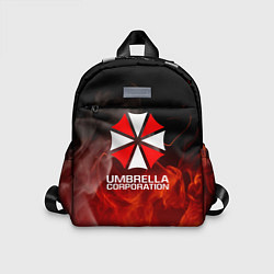 Детский рюкзак Umbrella Corporation пламя, цвет: 3D-принт