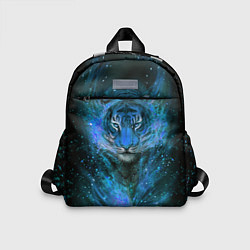 Детский рюкзак Водяной голубой Тигр, цвет: 3D-принт