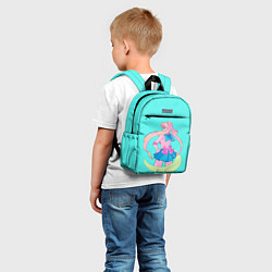Детский рюкзак Мун спиной, цвет: 3D-принт — фото 2