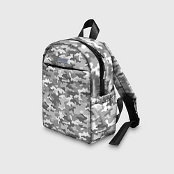 Детский рюкзак Серый Военный Камуфляж, цвет: 3D-принт — фото 2