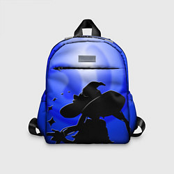 Детский рюкзак МОНА АСТРОЛОГ MONA ГЕНШИН ИМПАКТ, цвет: 3D-принт