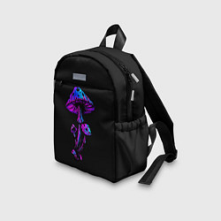 Детский рюкзак Неоновый гриб, цвет: 3D-принт — фото 2