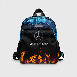 Детский рюкзак Mercedes-Benz: Вода и Огонь, цвет: 3D-принт