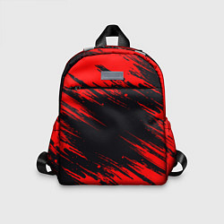 Детский рюкзак Красная краска брызги, цвет: 3D-принт