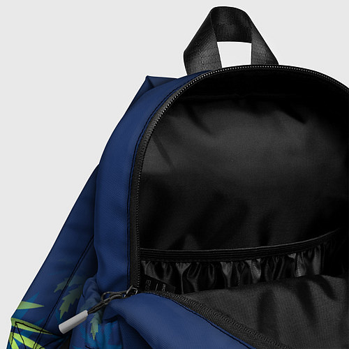 Детский рюкзак Volvo Тропические листья / 3D-принт – фото 4