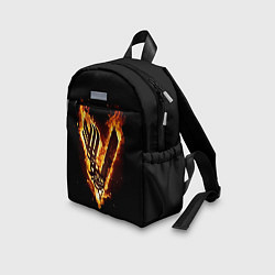 Детский рюкзак Викинги: Вальхалла, логотип, цвет: 3D-принт — фото 2