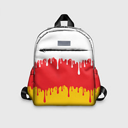 Детский рюкзак Северная Осетия Алания потёки, цвет: 3D-принт