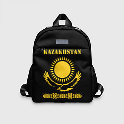 Детский рюкзак KAZAKHSTAN Казахстан, цвет: 3D-принт